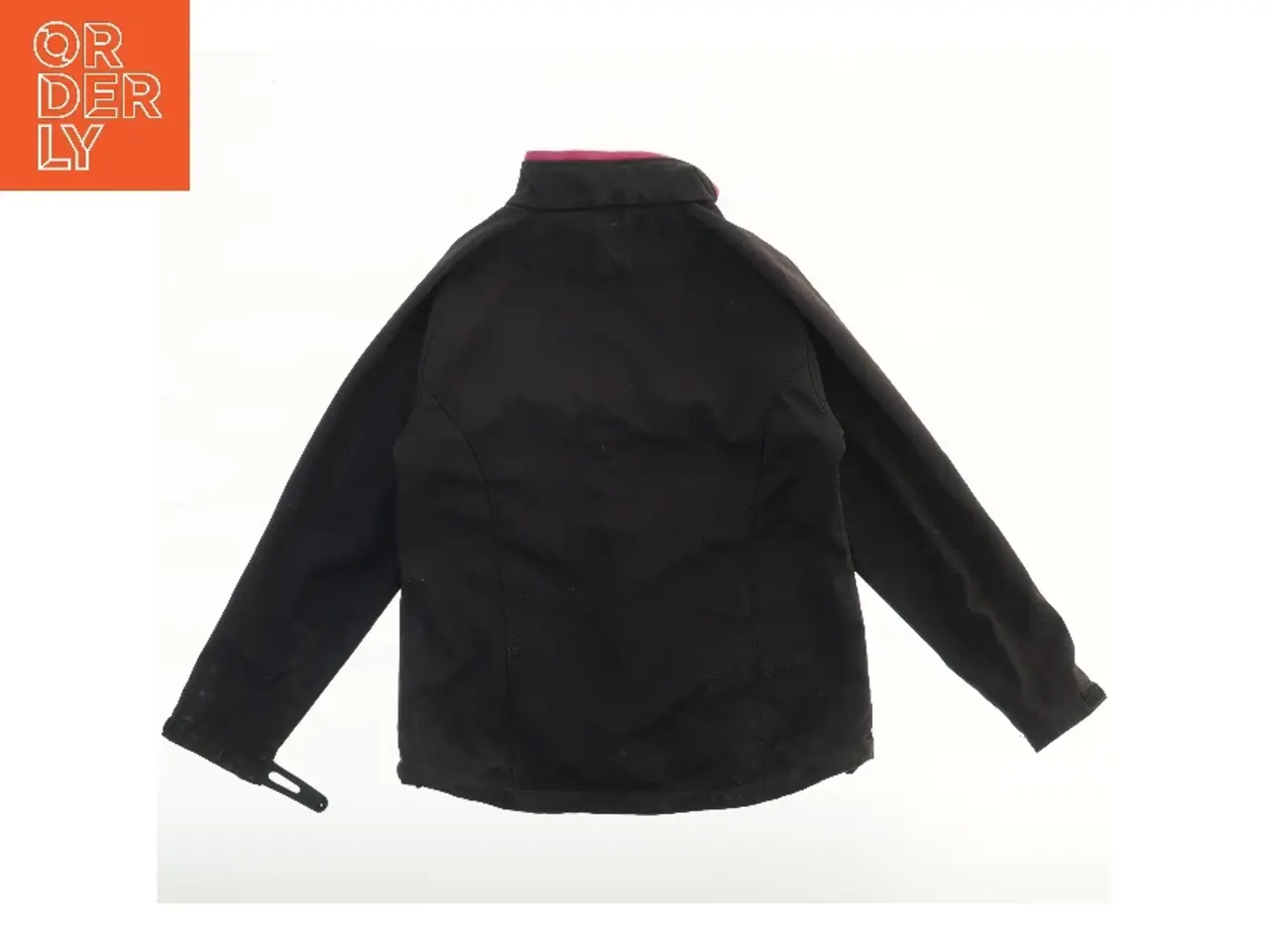 Billede 2 - Sort softshelljakke med pink detaljer fra Master (str. B 48 L 60 cm)