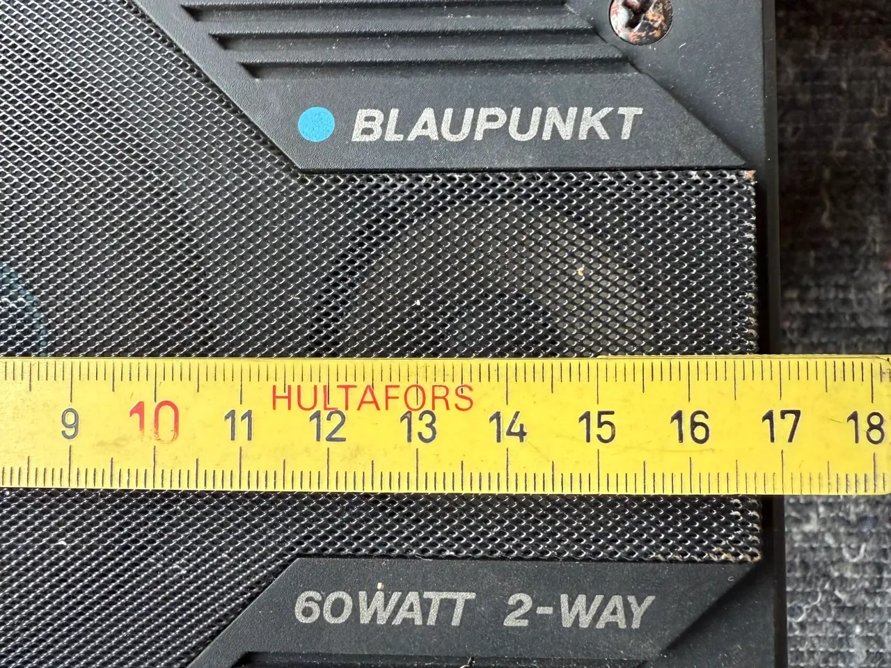 Billede 7 - Blaupunkt retro bilhøjtaler til hattehylde