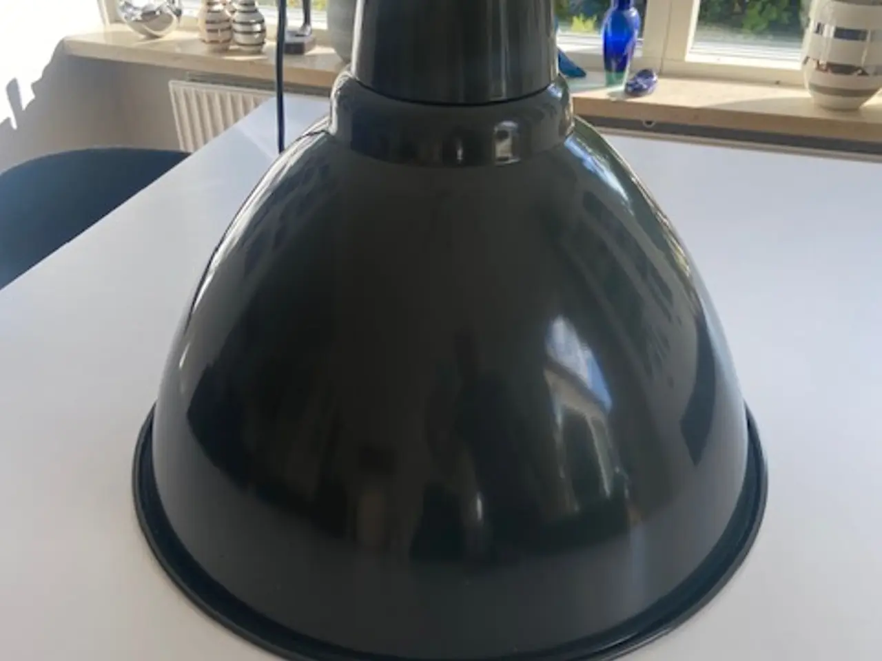 Billede 3 - IKEA FOTO pendel i koksgrå metal