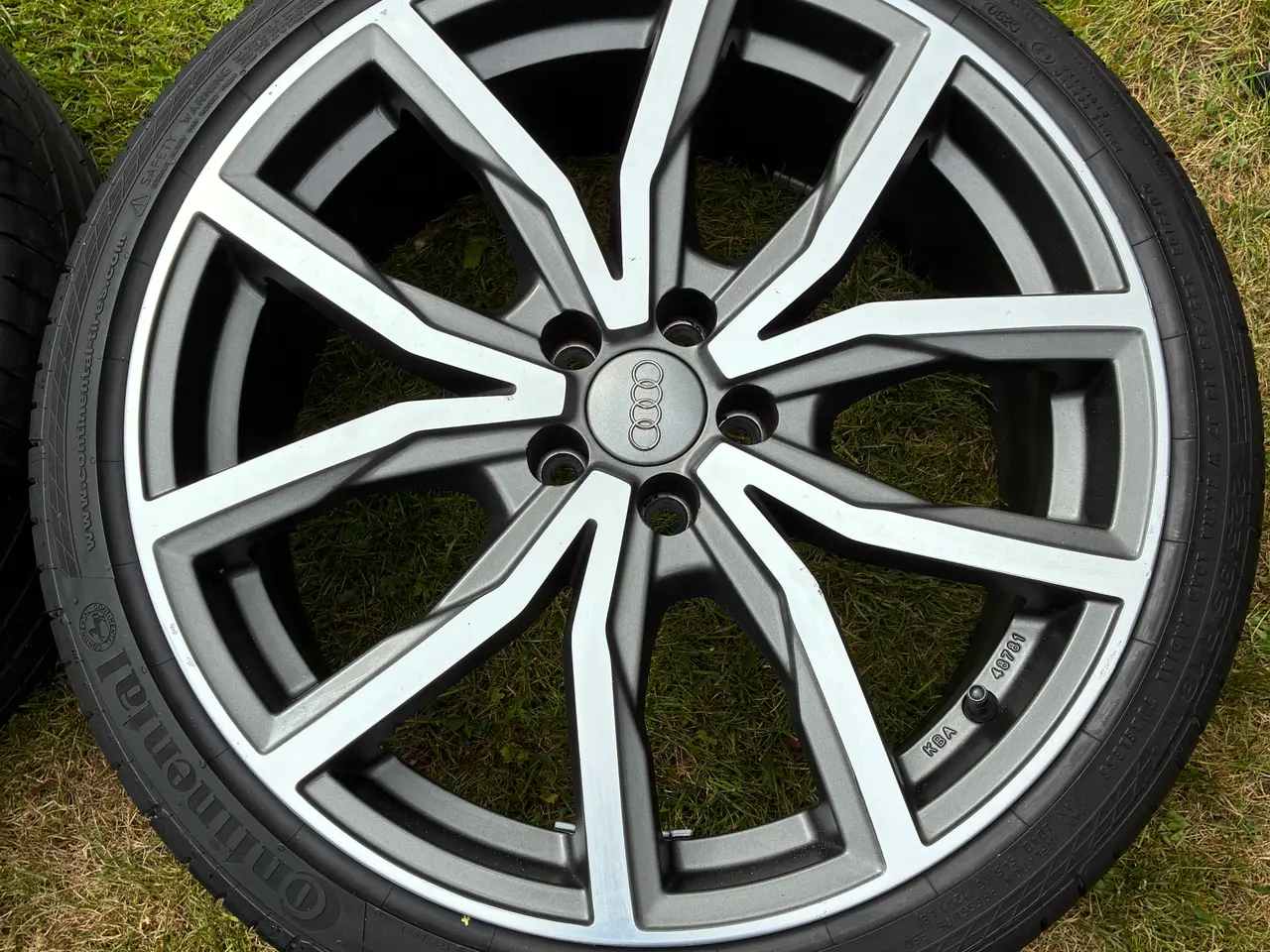 Billede 4 - Audi fælge med Continental dæk
