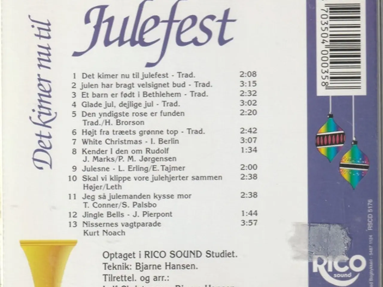 Billede 2 - Vinnie Hedegaard* Og… – Det Kimer Nu Til… – CD