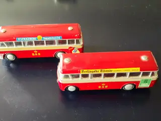 To Terknobiler - volvobusser fra 1955