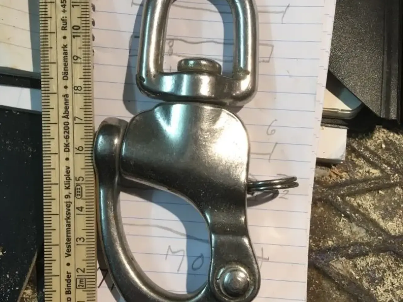Billede 1 - Svirvel med øje 120 mm