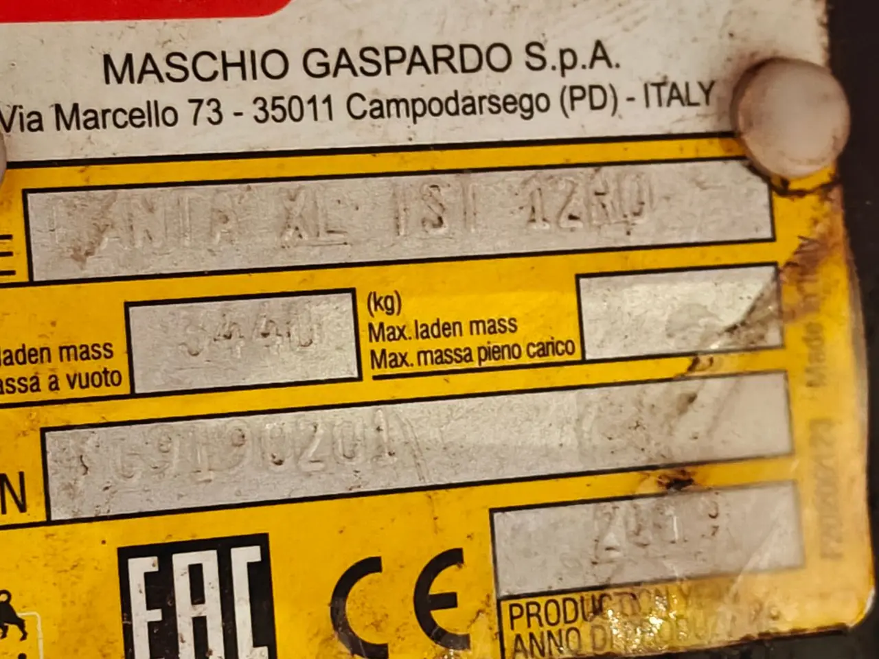 Billede 20 - Maschio Gaspardo MANTA ISOTRONIC 12-75 XL Med fronttank
