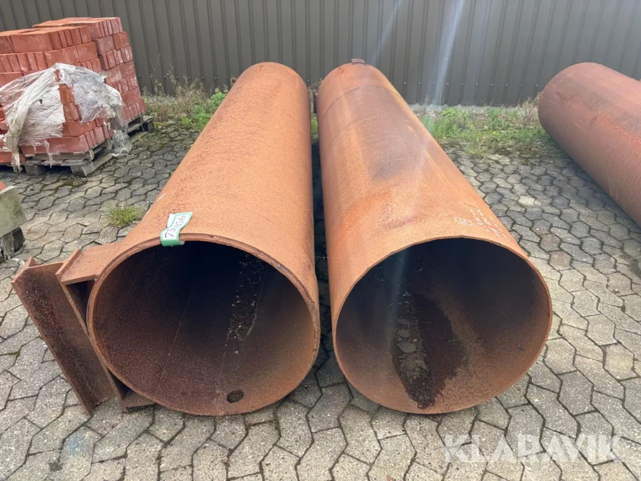 Billede 2 - Casing jern rør Ø3000x680mm 2 styk