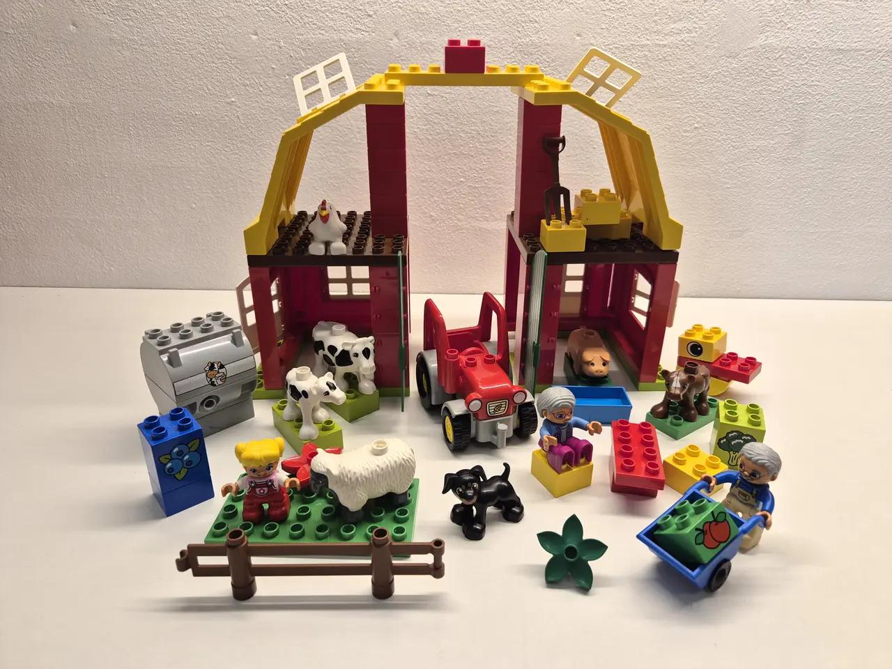 Billede 1 - Duplo Bondegård, Dyr, Traktor, Mennesker, Bygning 