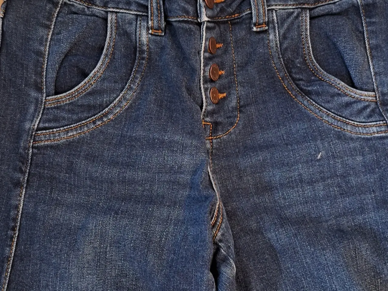 Billede 5 - Mørkeblå Pulz jeans