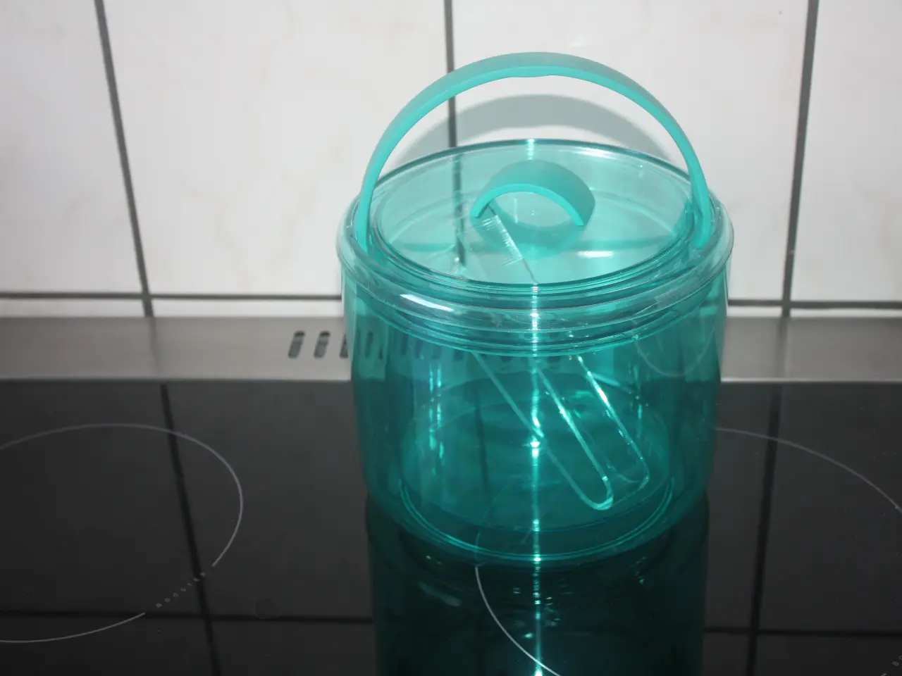 Billede 1 - Grøn Bodum isspand i plastik