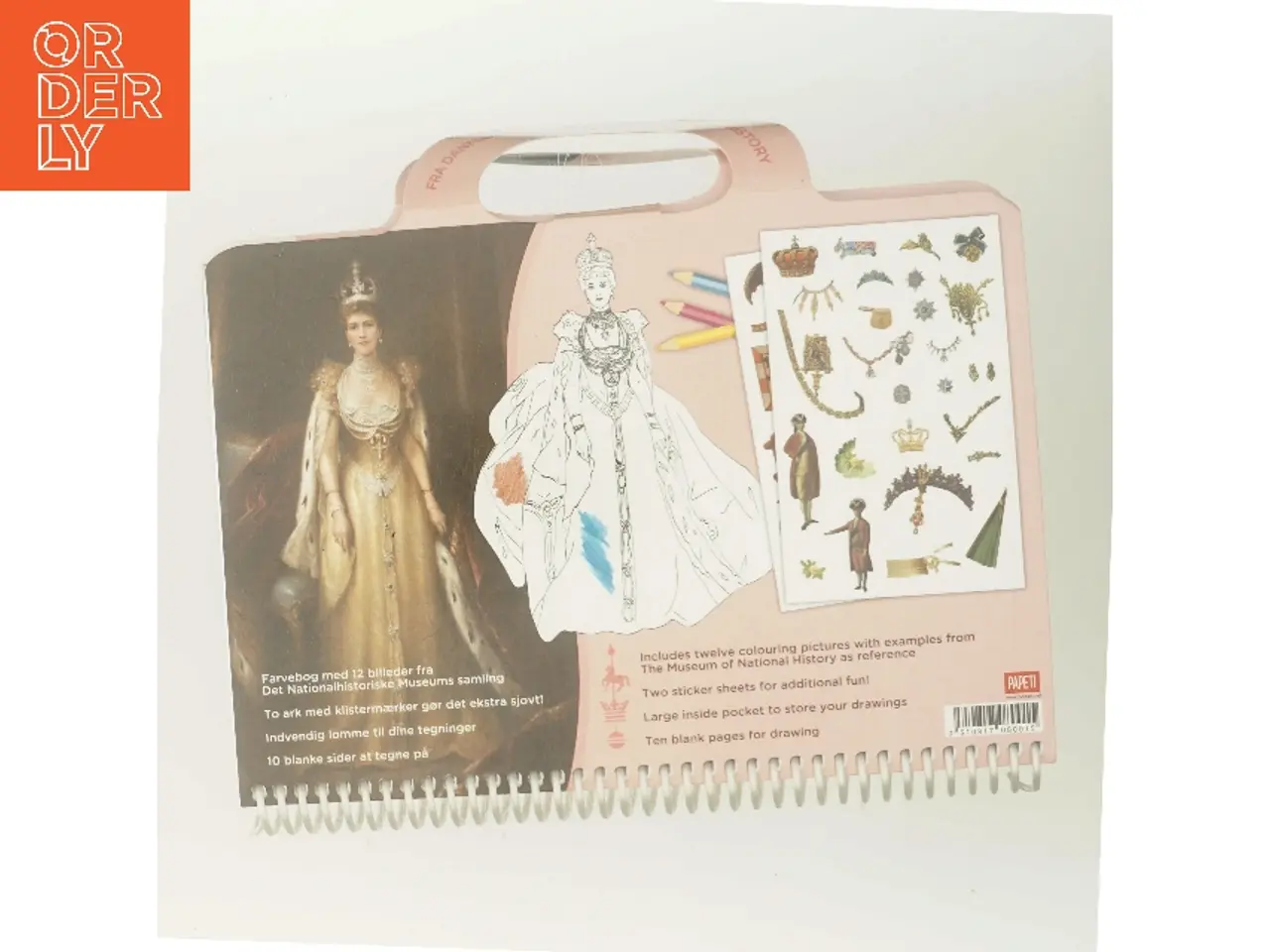 Billede 3 - Fine damer fra Danmarkshistorien – Dress up from Danish history af Det Nationalhistoriske Museum (Bog)