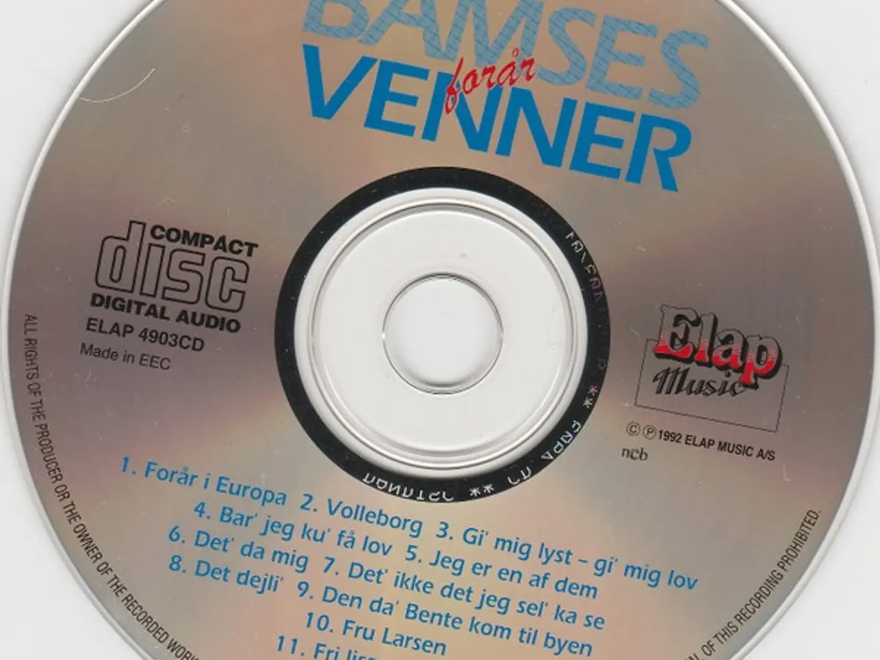 Billede 3 - Bamses Venner – Forår – CD