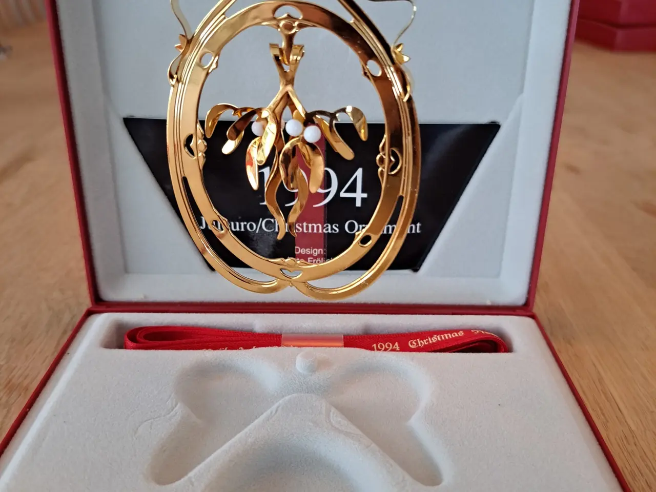 Billede 3 - Georg Jensen juleuro, Mistelten 1994