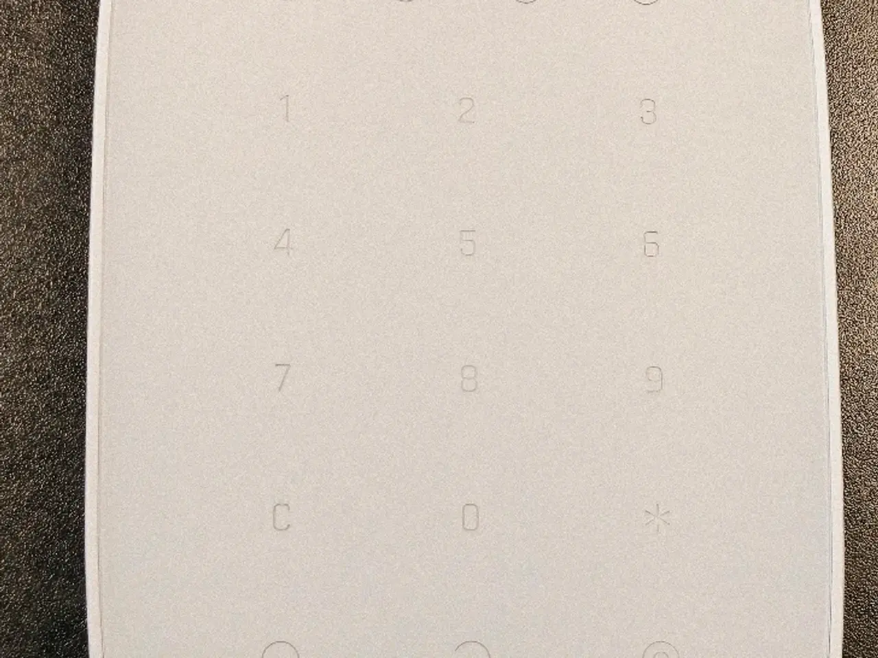 Billede 1 - Ajax alarm tastatur i hvid