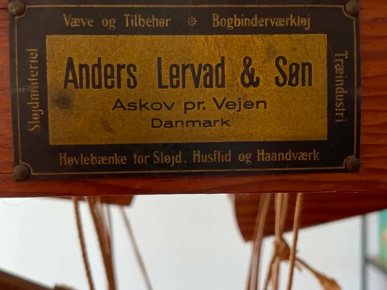 Billede 9 - Skaftevæv fra Anders Lervad & Søn