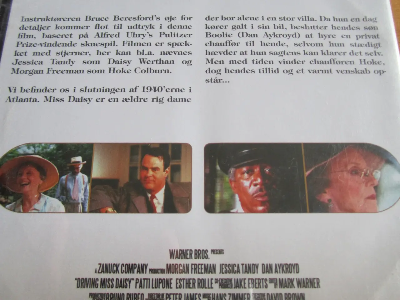 Billede 2 - BYD. MORGAN FREEMAN. Driving miss Daisy.