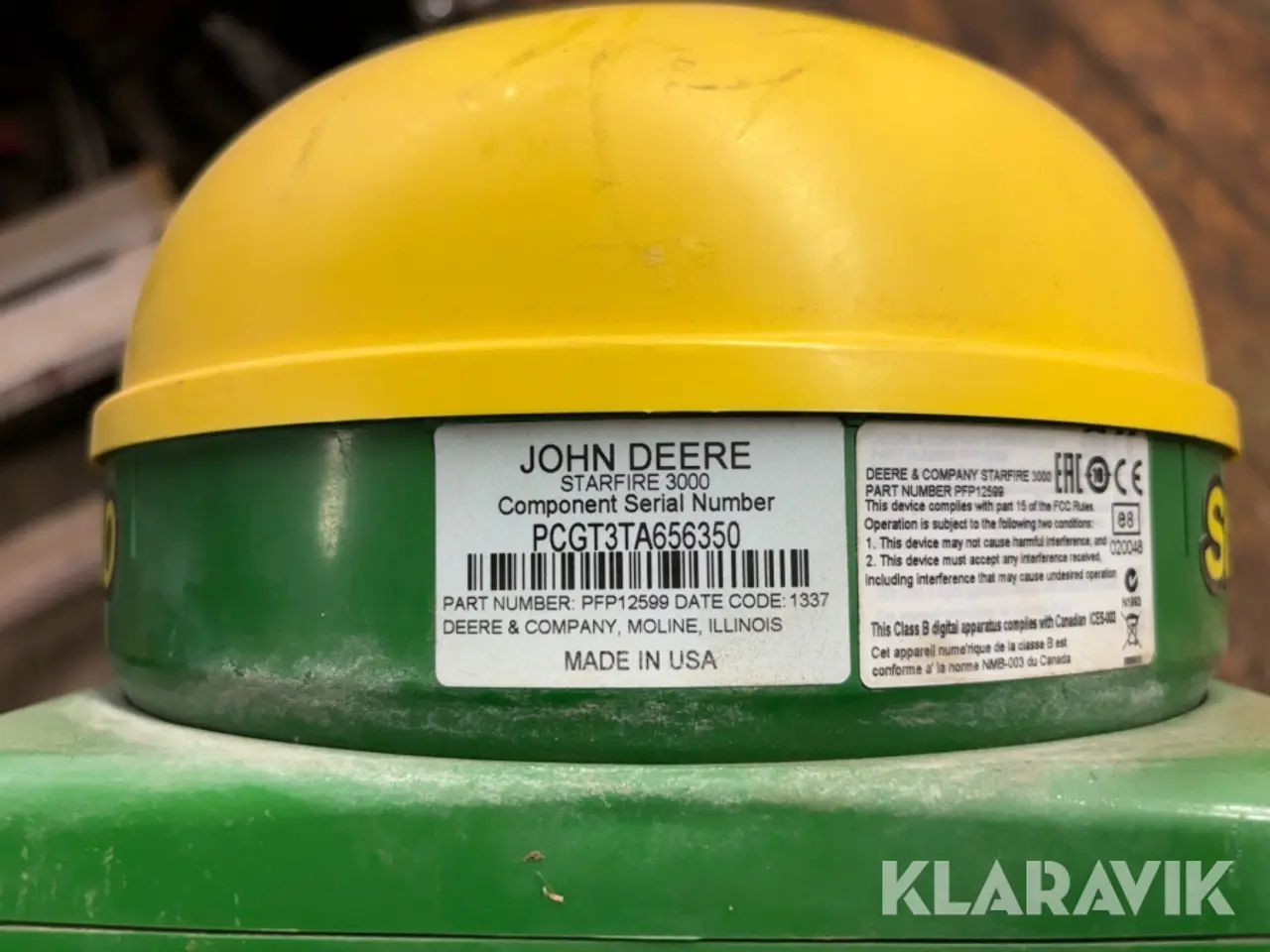Billede 5 - GPS-modtager John Deere StarFire 3000