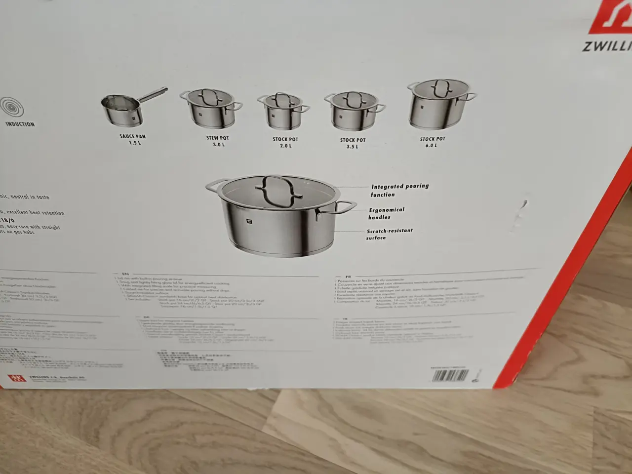Billede 1 - zvillinge grydesæt uden saucepan 1.5 liter 