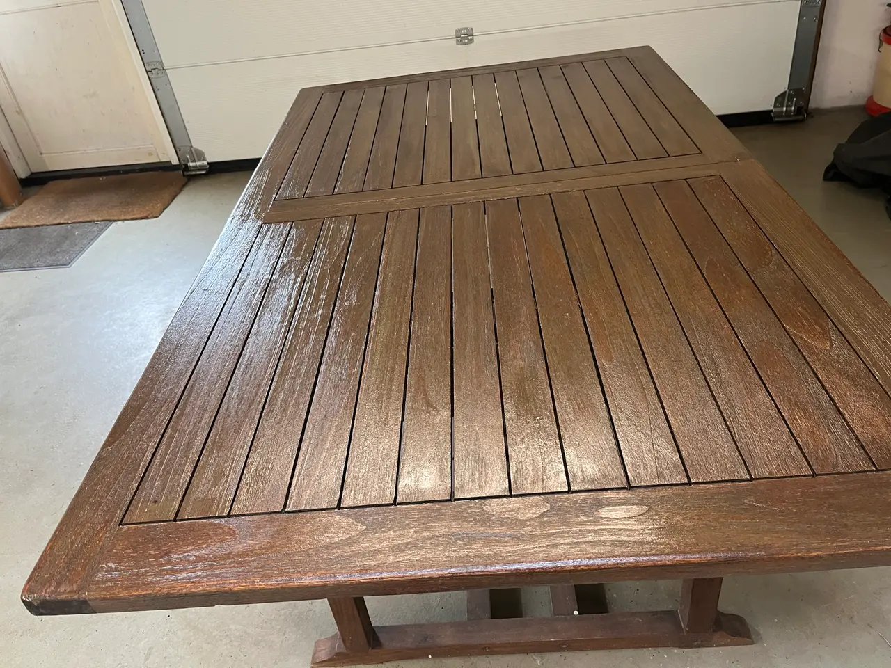 Billede 1 - Pæn hav bor i teak træ , måler 150+95