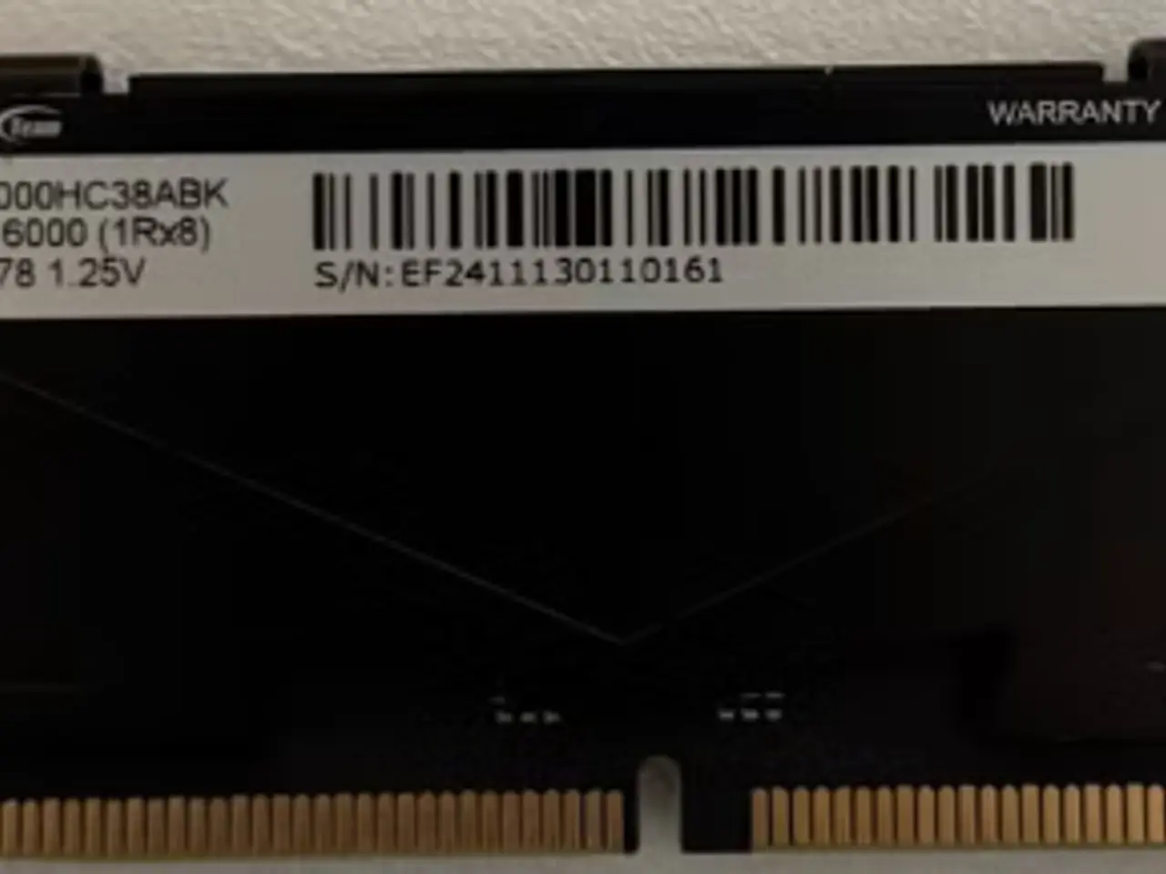 Billede 2 - 2X16 GB DDR5 6000 MHZ CL 38-38-38-78 1,25 V