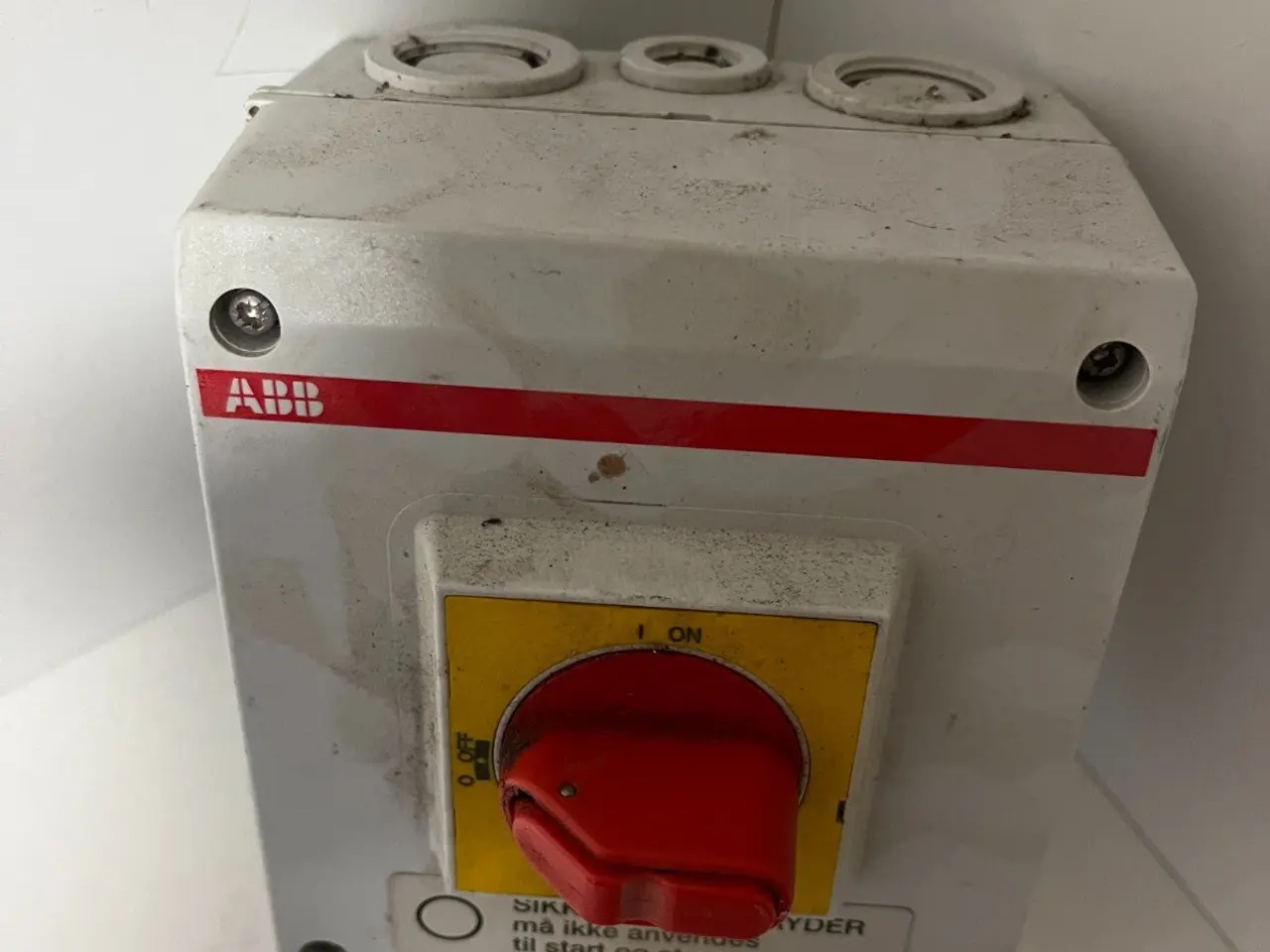 Billede 3 - ABB OTE16A3M Safety kontakt Disconnect 16A IP65