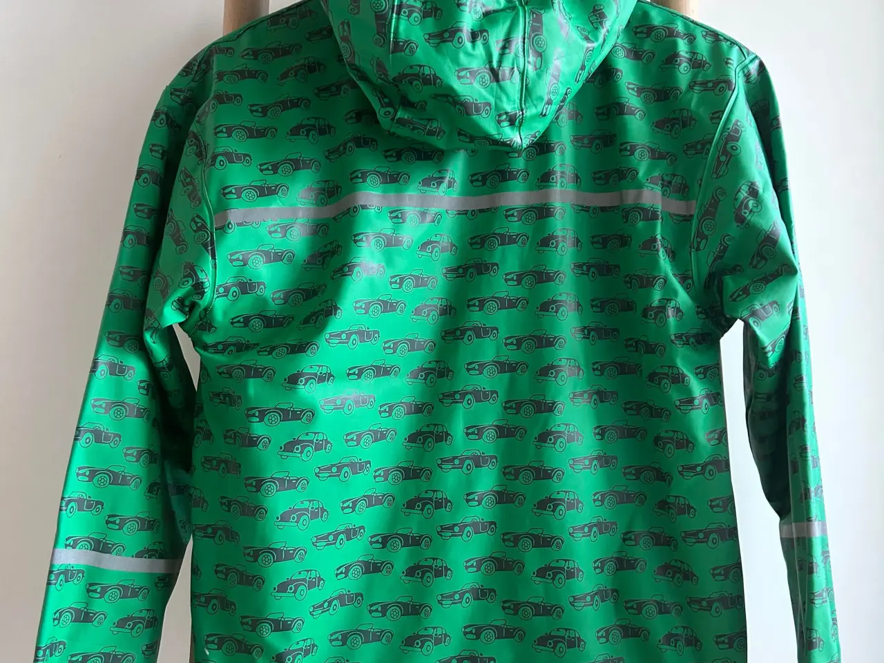 Billede 4 - Entry regnjakke med fleece, str. 128