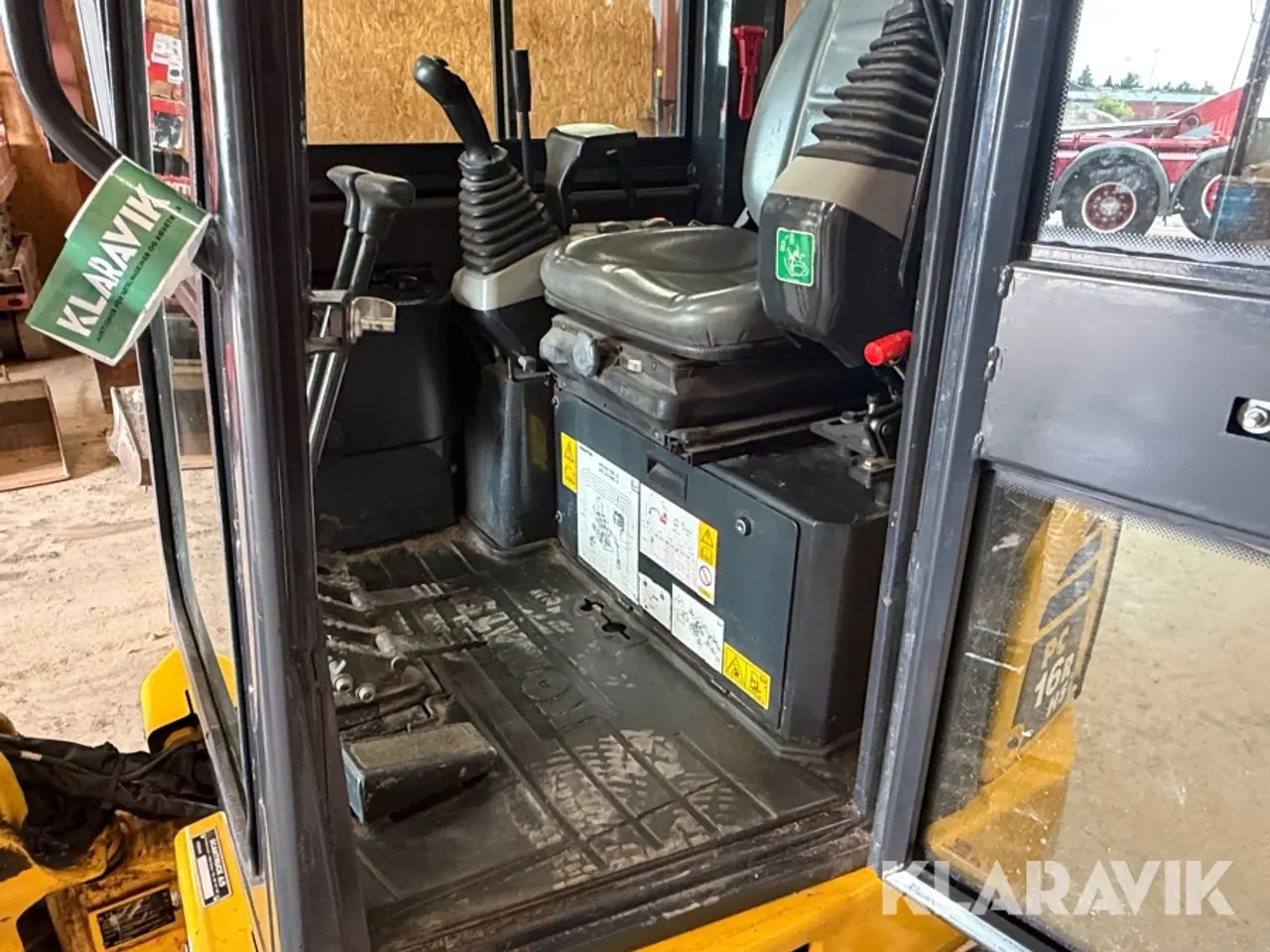 Billede 9 - Minigraver Komatsu Pc 16r hs