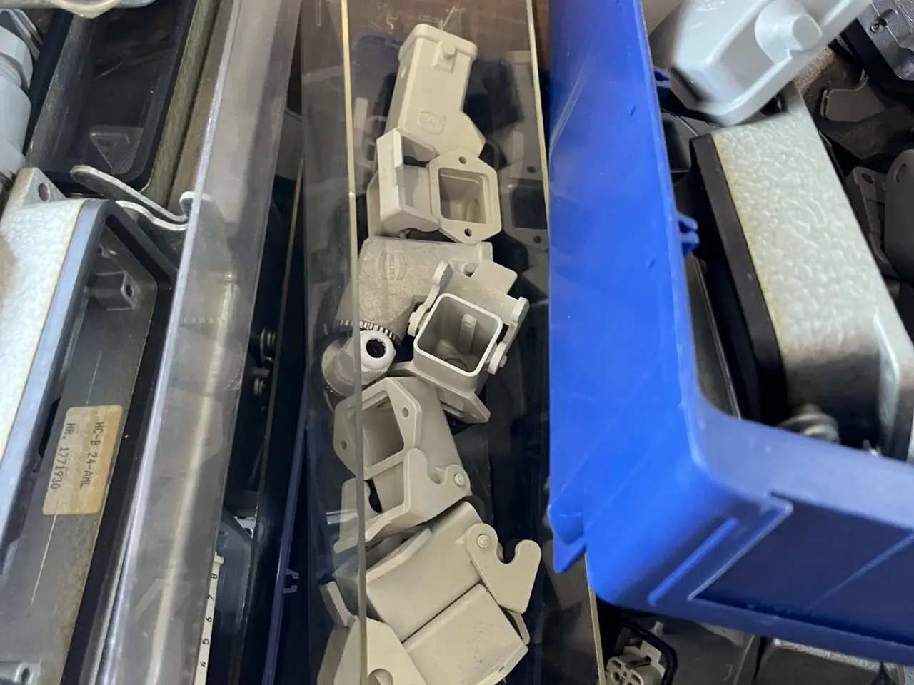 Billede 4 - Harting Heavy Duty stik Housings & Inserts blandet