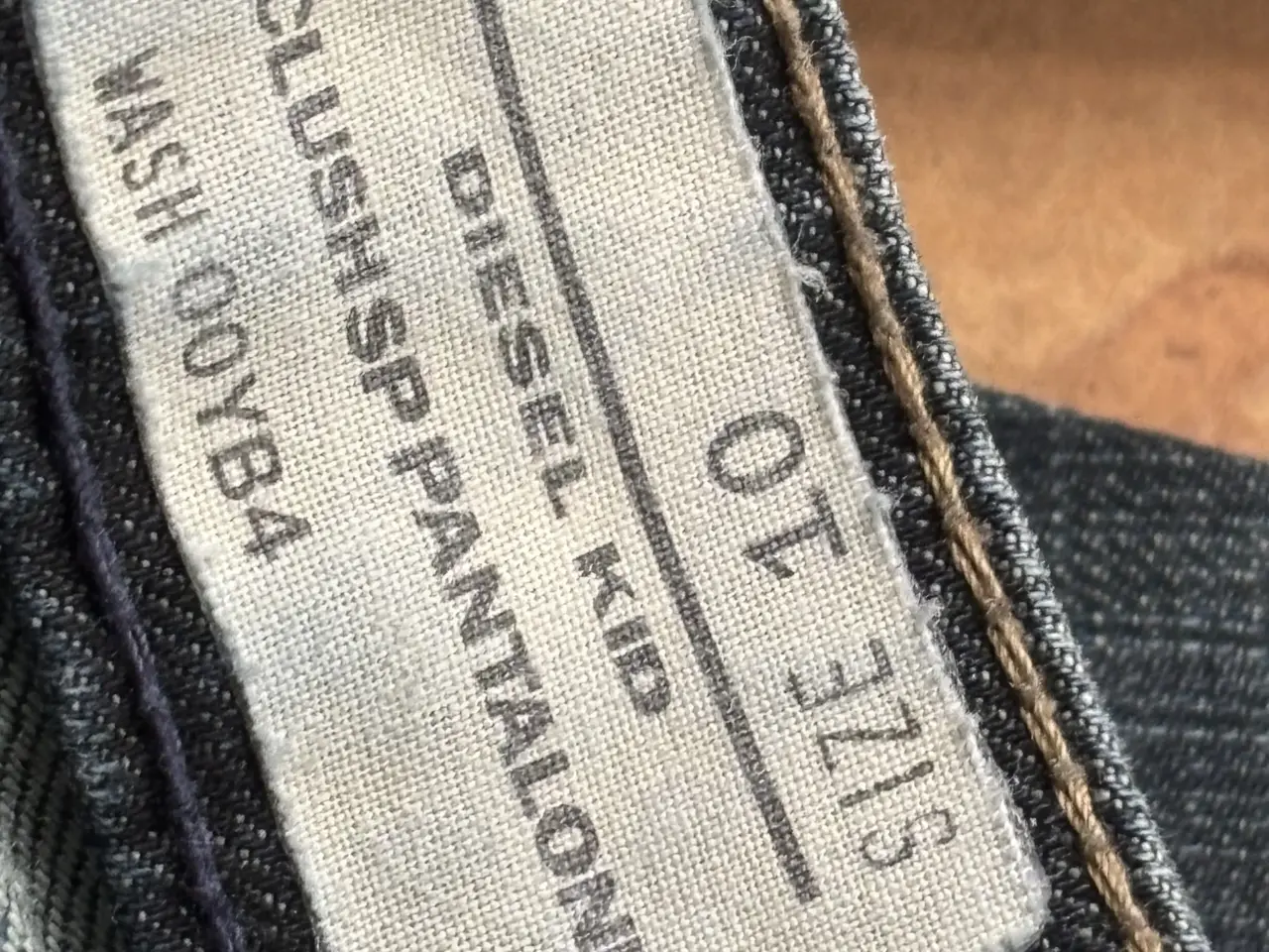 Billede 15 - Diesel jeans blå bomuld unisex str. 140
