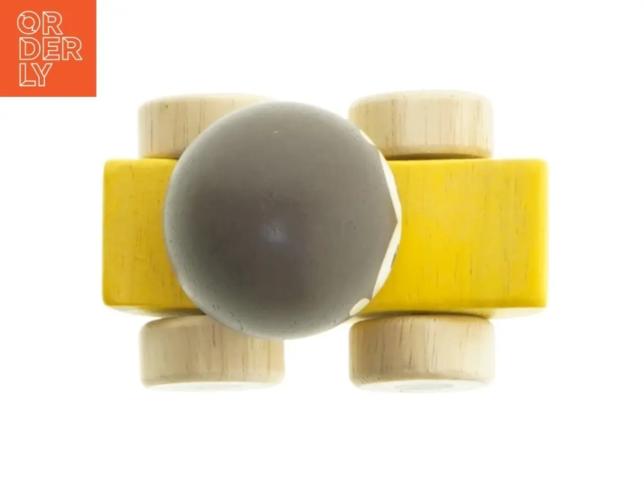 Billede 3 - Træbil med abe-design fra Öko Toys (str. 10 cm)