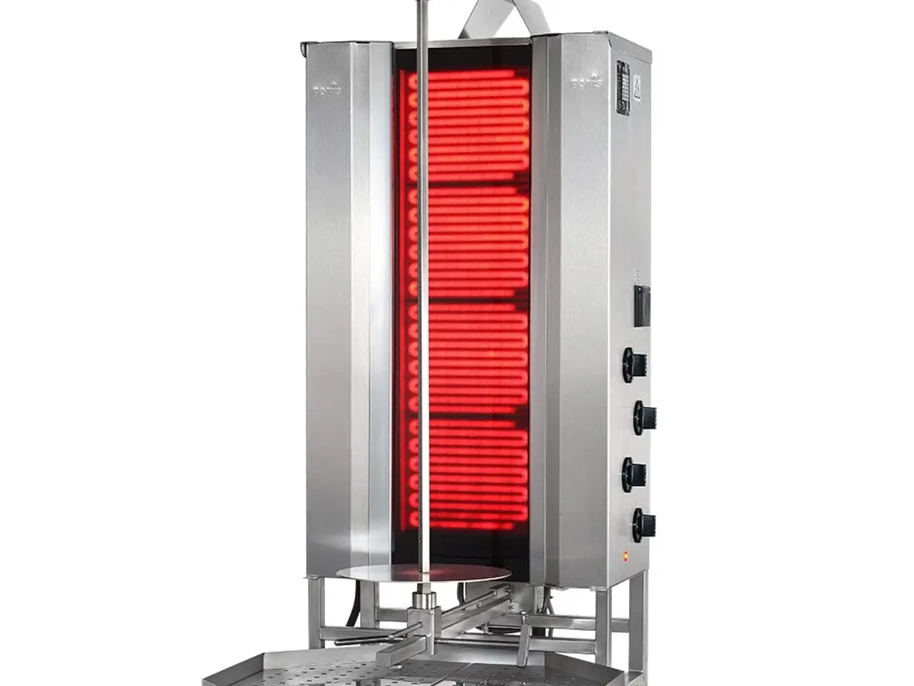 Billede 1 - Kebab & Shawarma grill til el – 70 kg kød