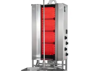 Kebab & Shawarma grill til el – 70 kg kød
