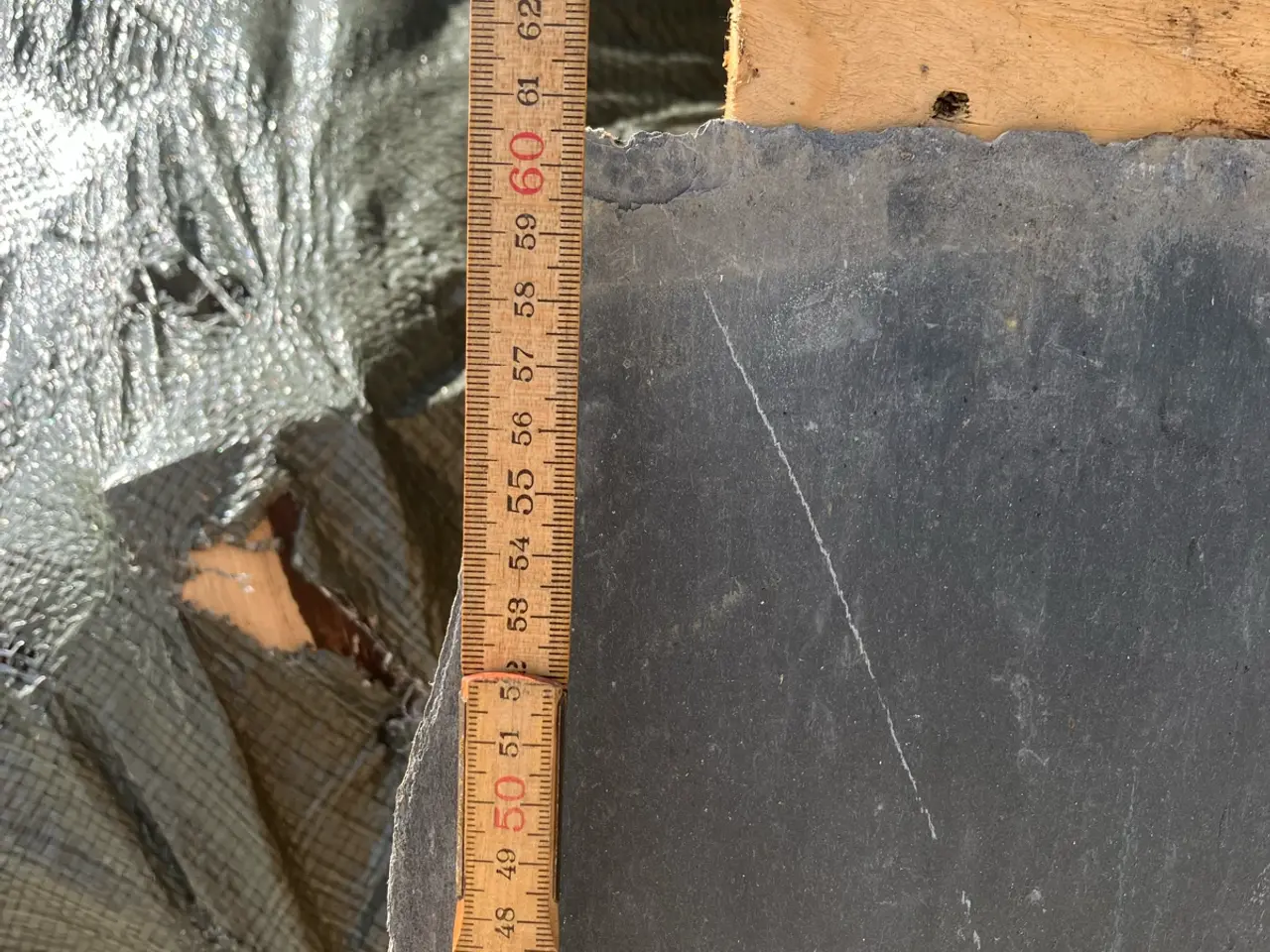 Billede 2 - Skifer tagplader 60x30cm