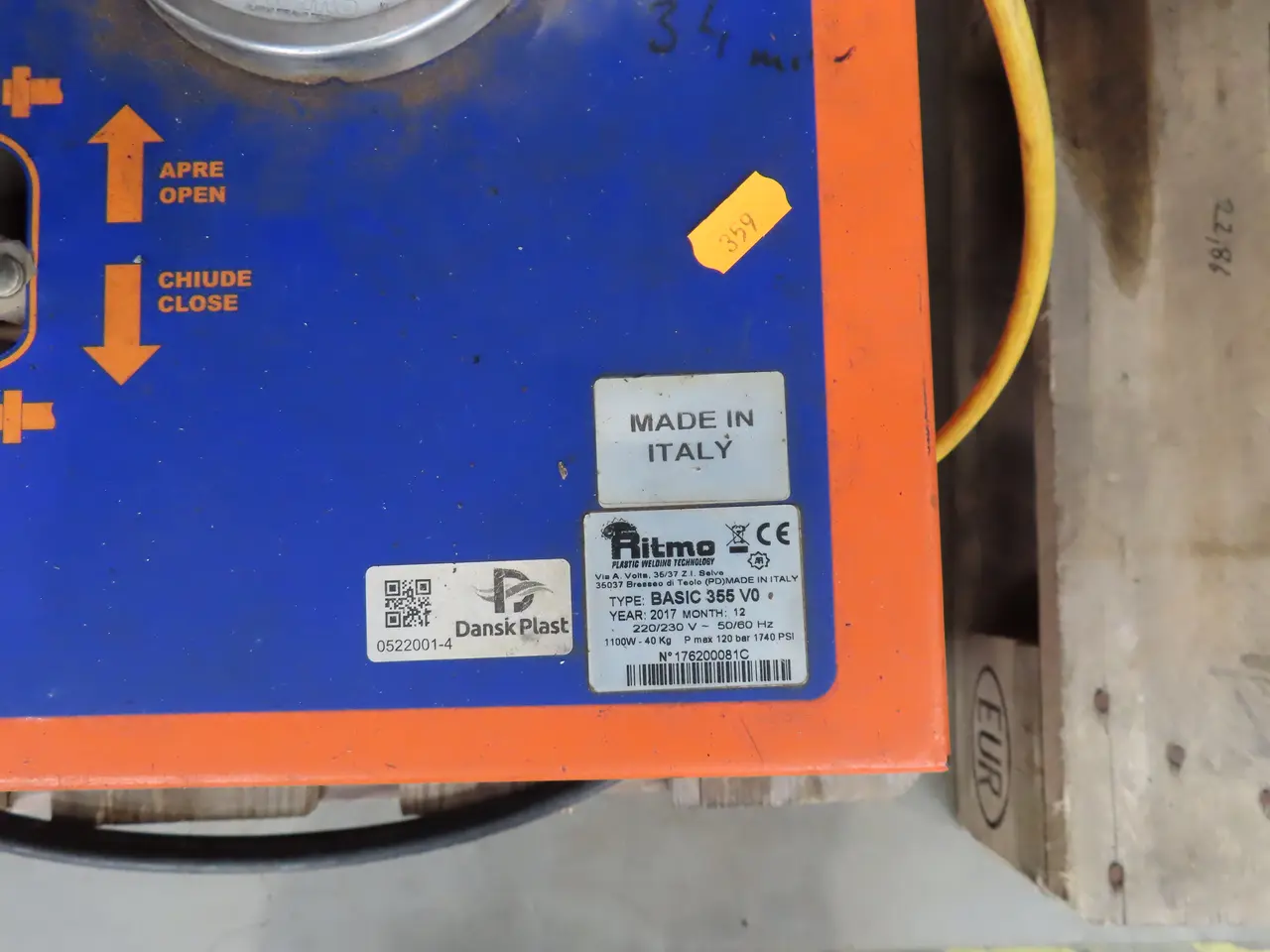 Billede 5 - Stuksvejsemaskine RITMO Basic 355 V0