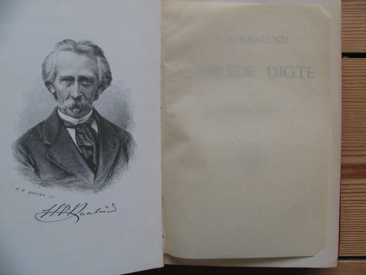 Billede 4 - H.V. Kaalund. Samlede digte, fra 1898