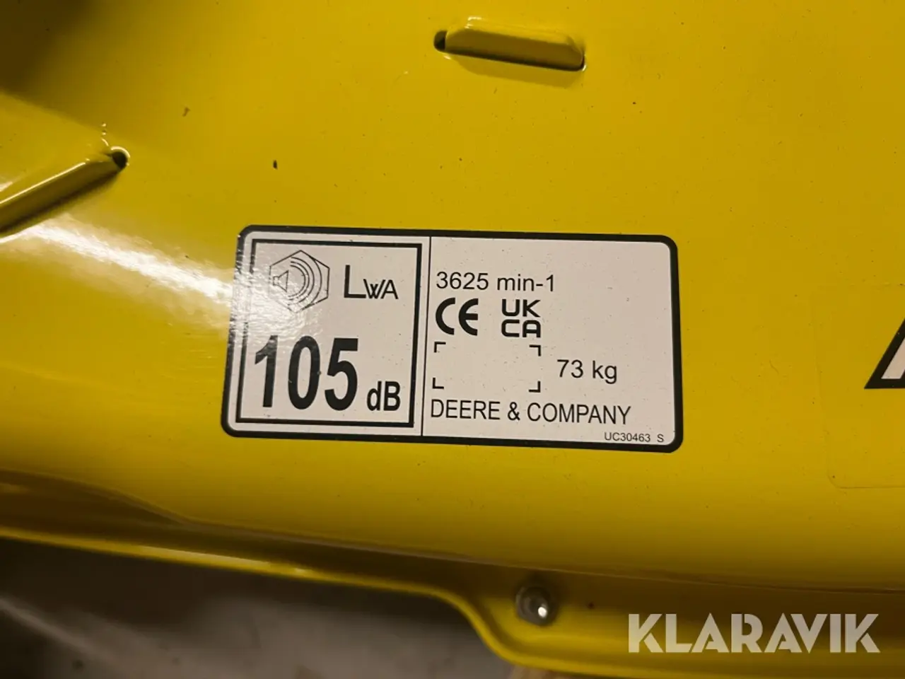 Billede 9 - Klipperbord John Deere 54A Mower