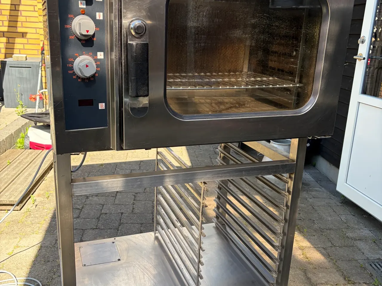 Billede 4 - Zanussi industriovn inkl. rustfrit understel 