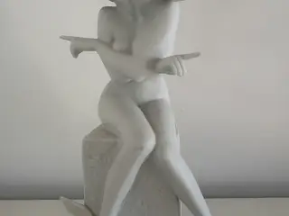 Royal Copenhagen Stjernetegn figur tvilling.