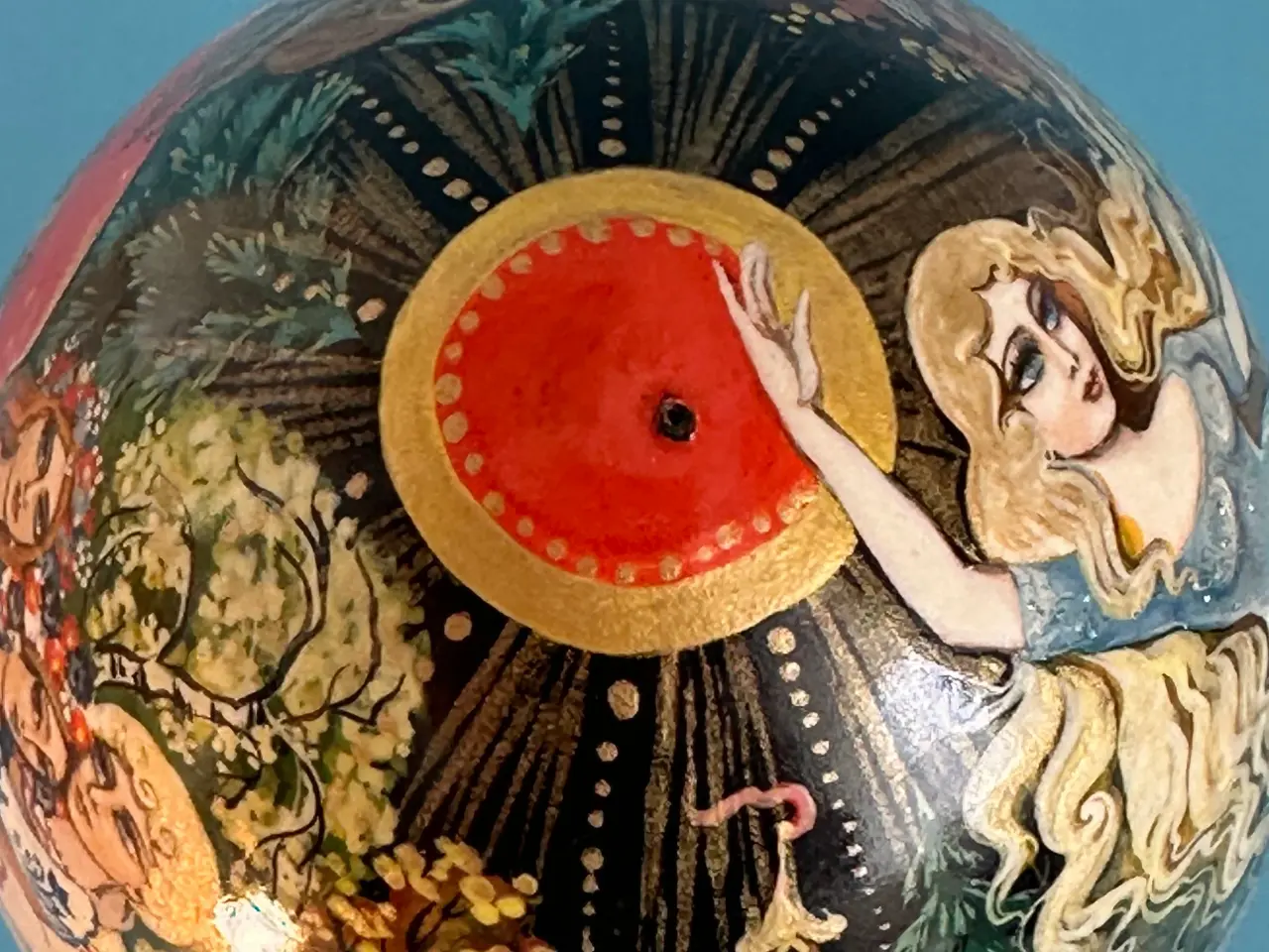 Billede 6 - Smukt vintage kunsthåndværk fra USSR. 