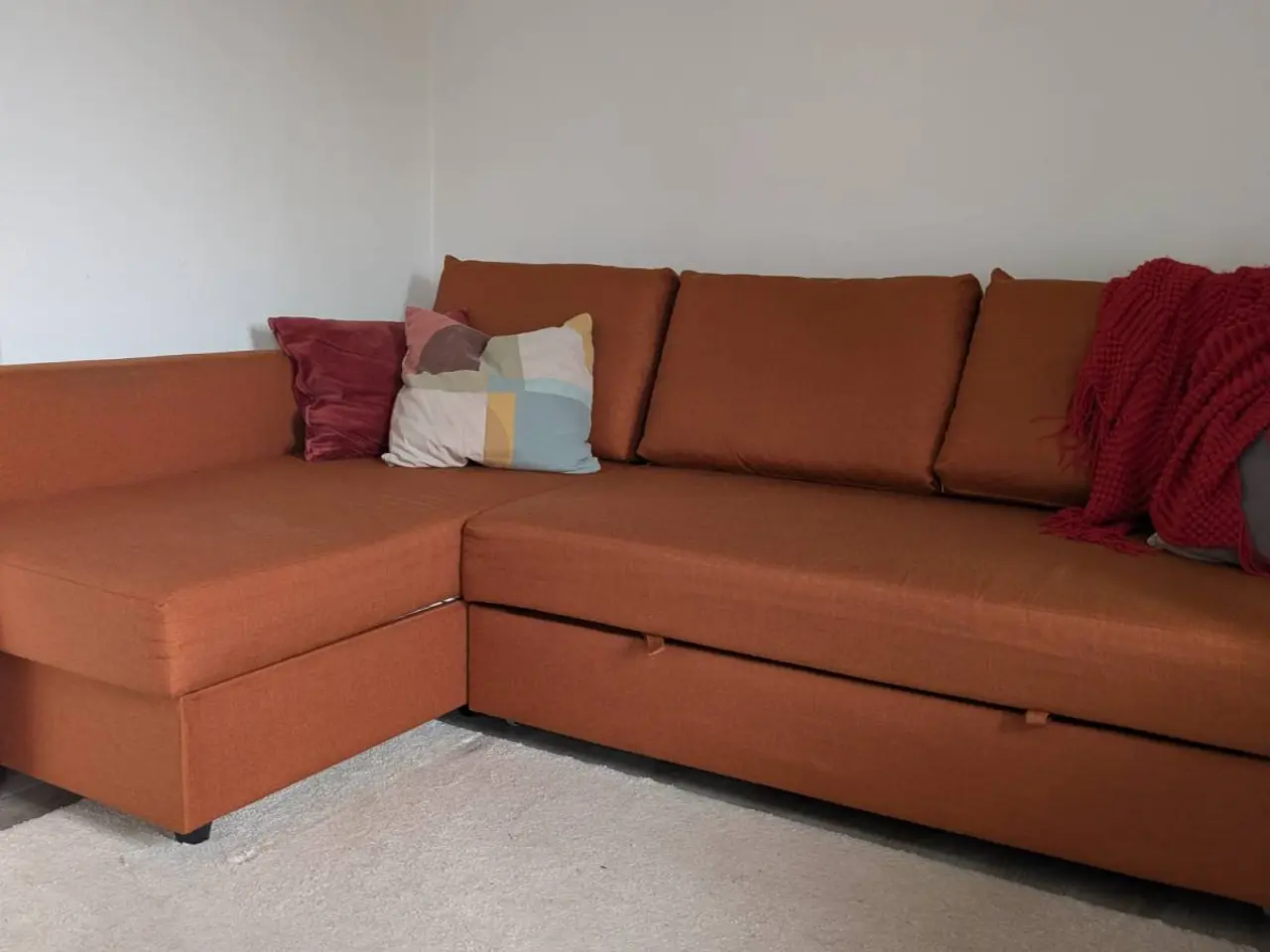 Billede 1 - Hjørnesovesofa med opbevaring (FRIHETEN)