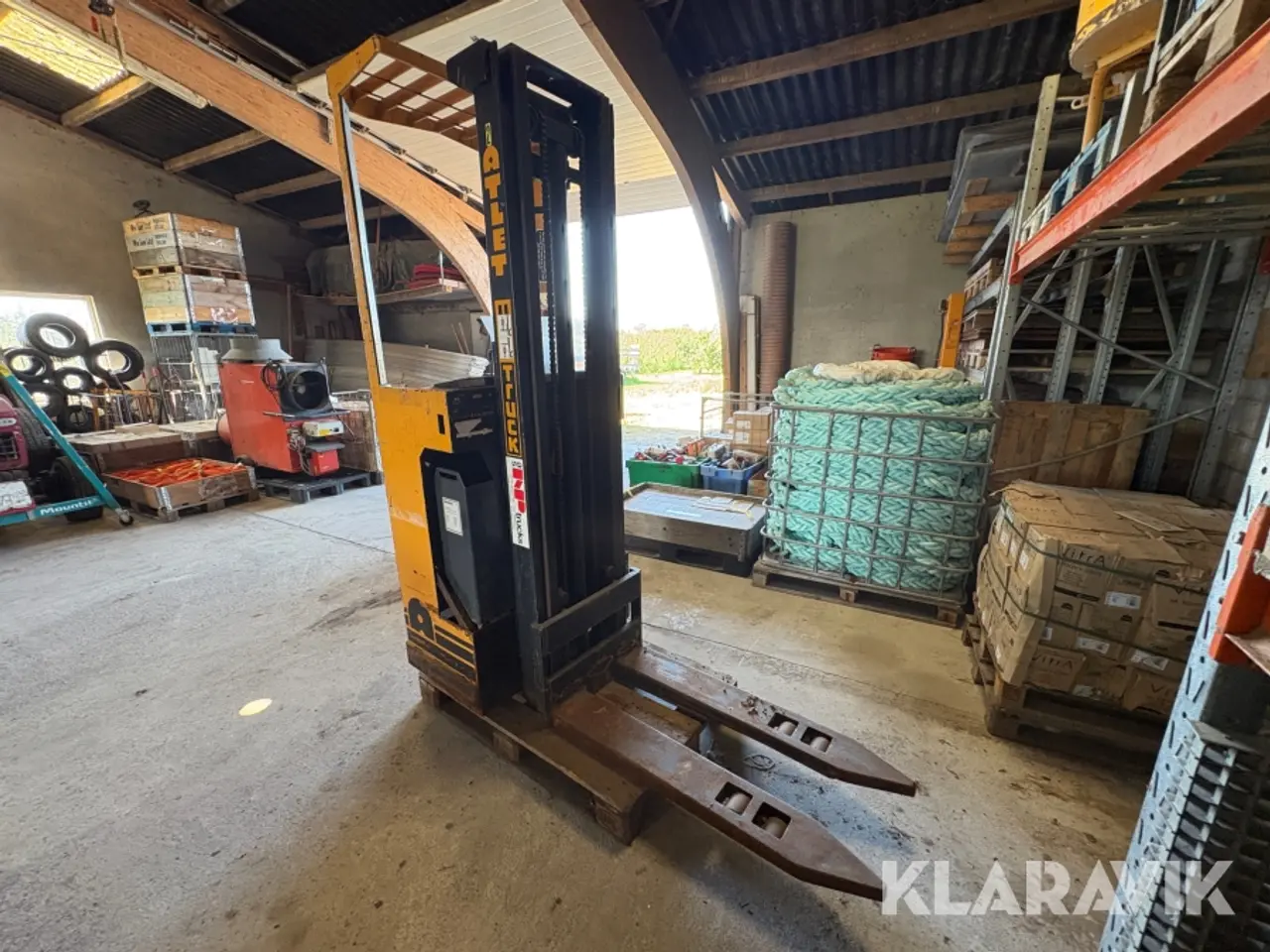 Billede 2 - Elektrisk stabler med ståplatform Atlet