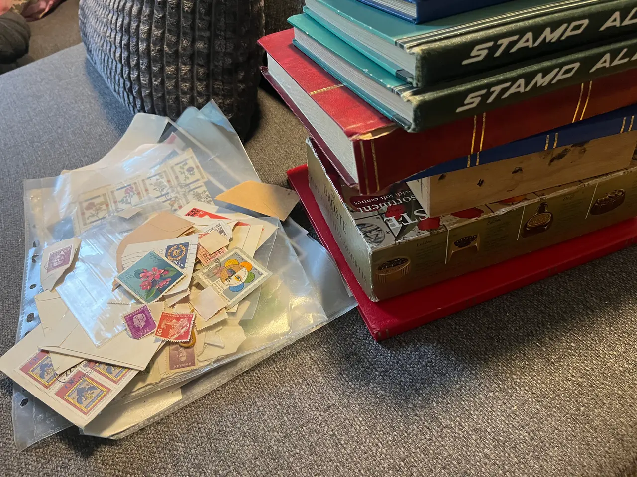Billede 2 - Min fars gamle frimærke samling 