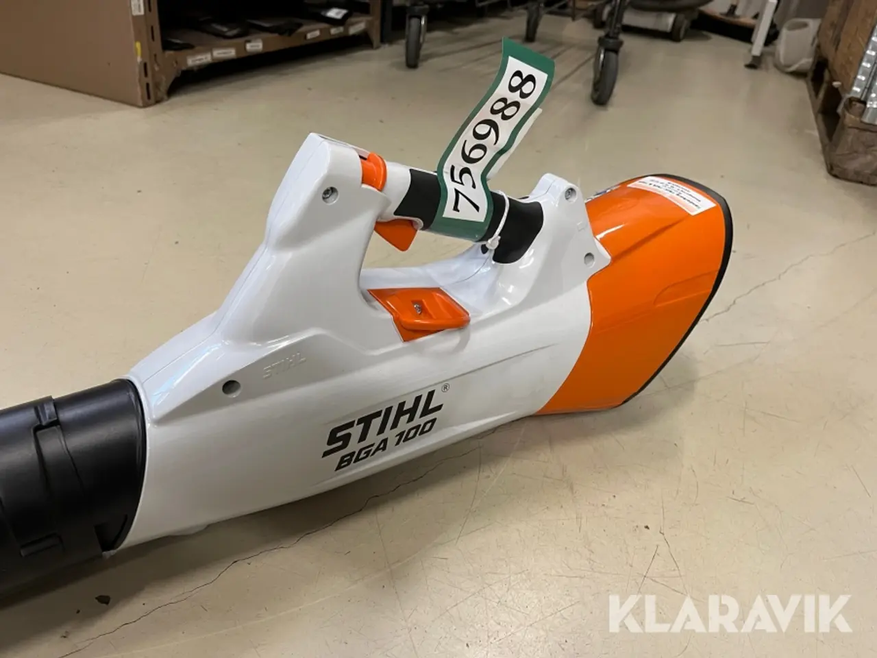 Billede 6 - Løvblæser STIHL BGA 100 batteridrevet