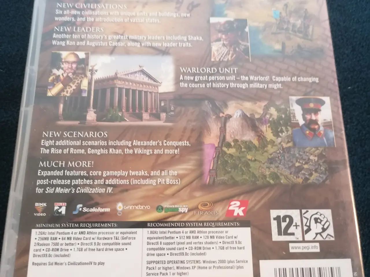 Billede 2 - Civilization IV -Warlords Uåbnet