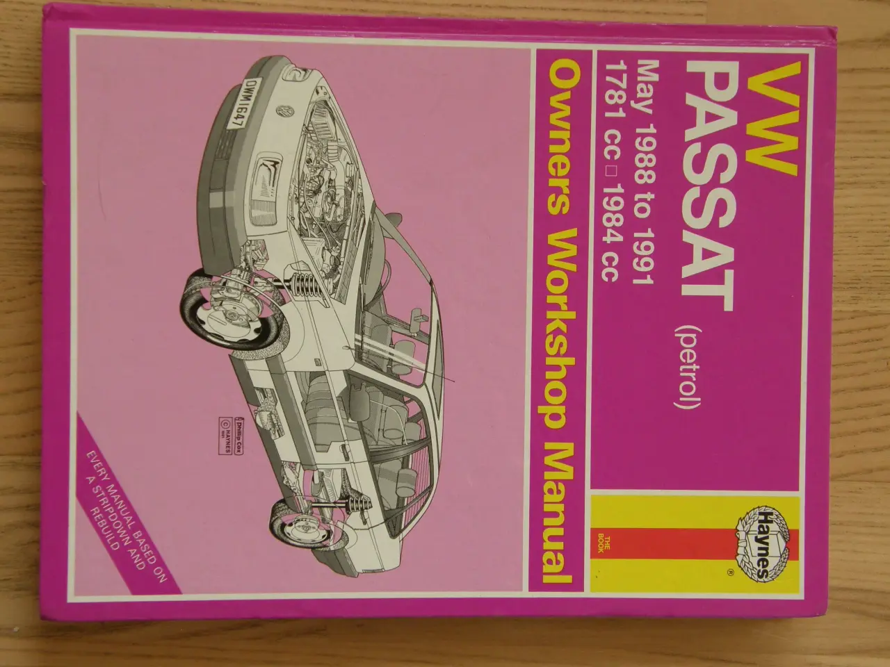 Billede 1 - VW Passat Rep.håndbog.