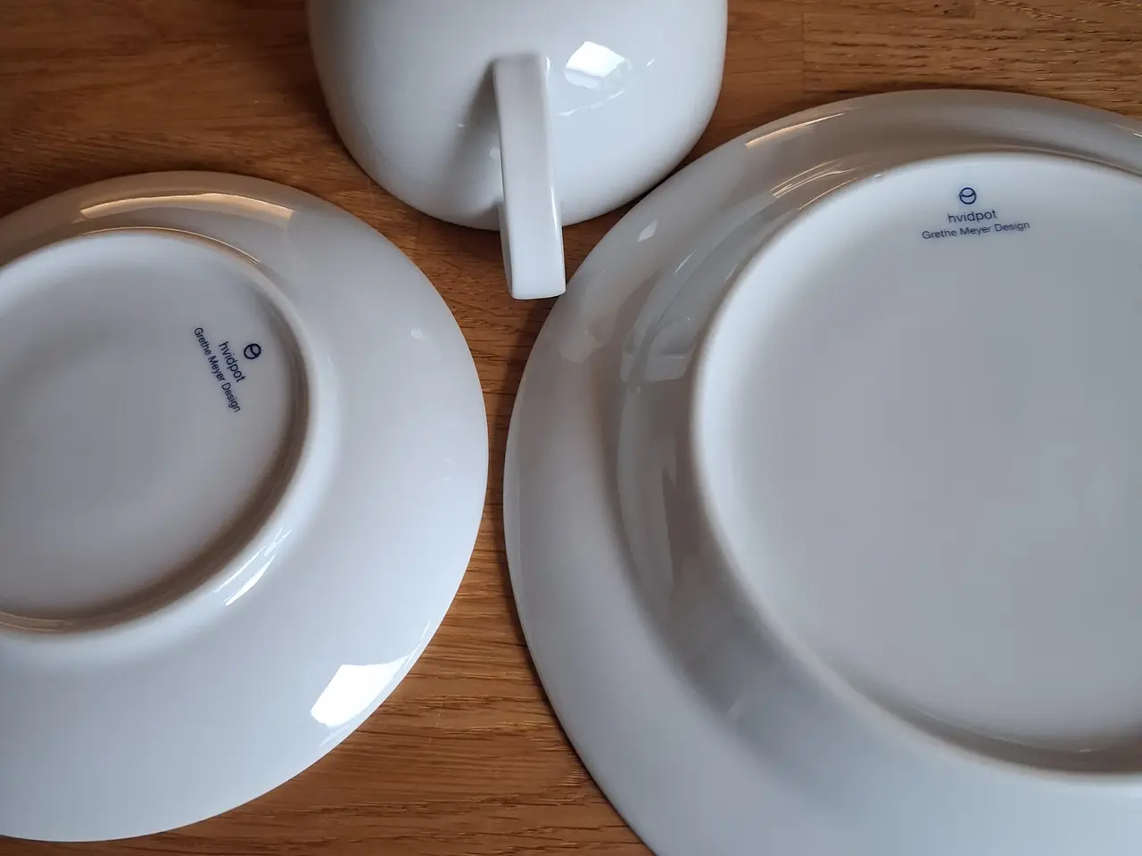 Billede 2 - Hvidpot kaffestel (Grethe Meyer)