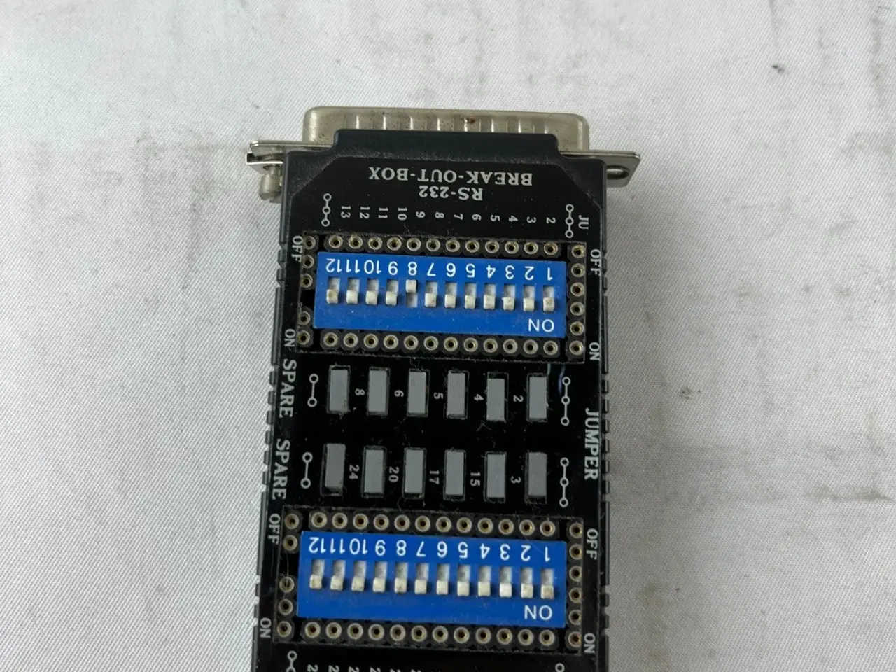 Billede 3 - RS232 Break-Out Box DB25 Serial Analyzer DIP