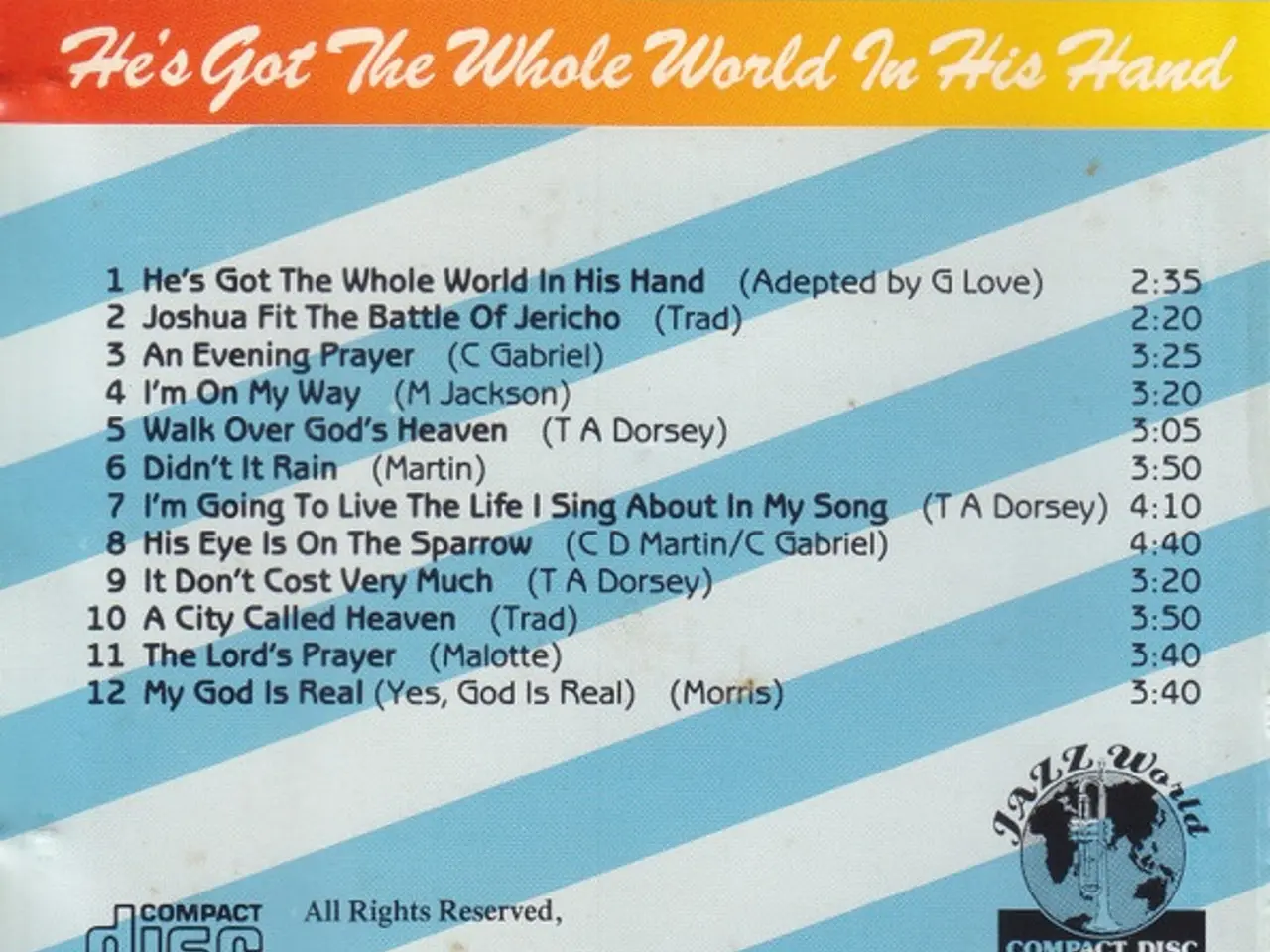 Billede 3 - Mahalia Jackson – He's Got The Whole World… – CD