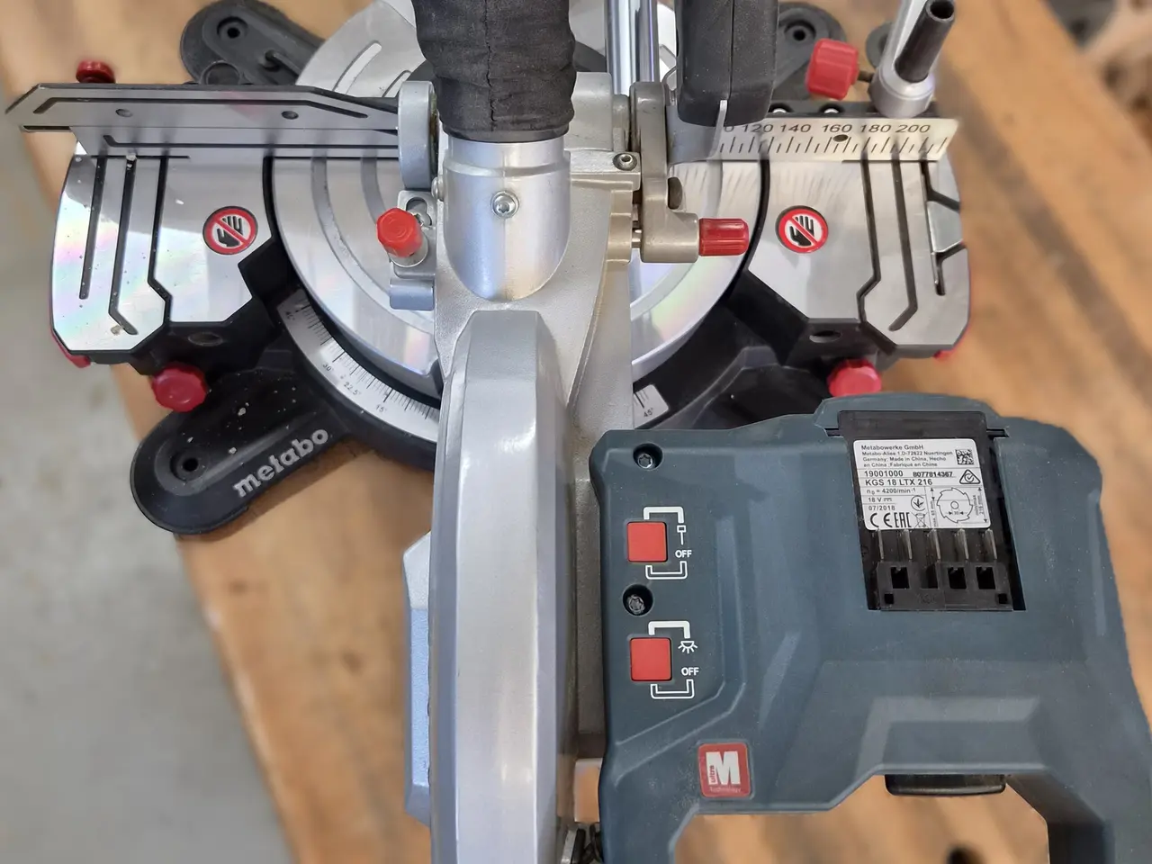 Billede 3 - Metabo Akku Kap/geringsav KGS 18 LTX 216