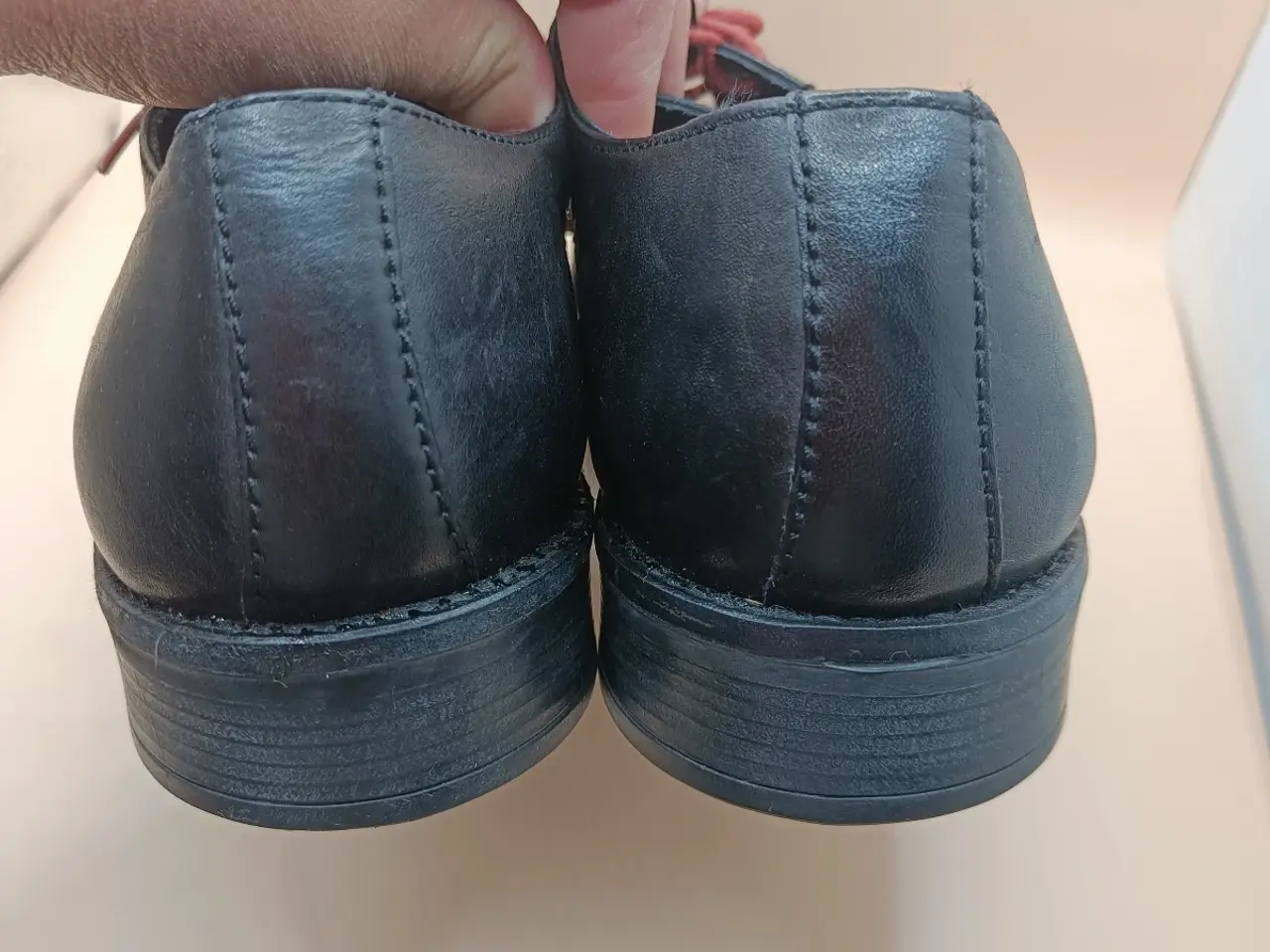 Billede 4 - Odiin læder sko 42str 28cm indsålen