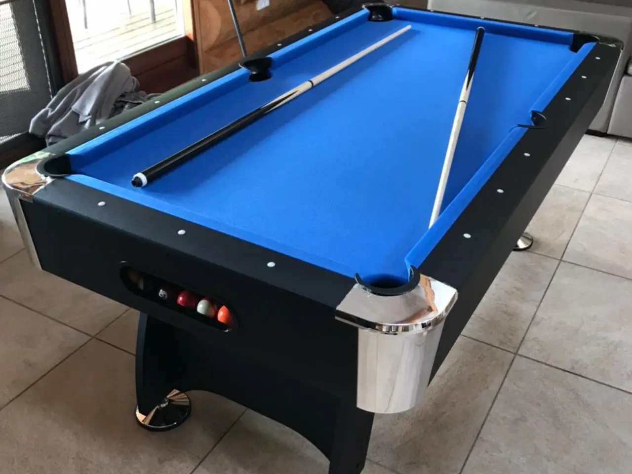 Billede 1 - Poolbord, 6 fods, HJ Sport (Kan leveres)
