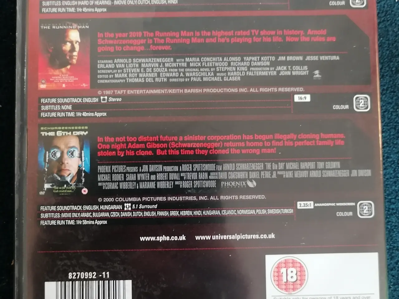 Billede 2 - Arnold Schwarzenegger Boks